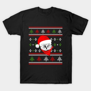 cat lover gifts Christmas T-Shirt